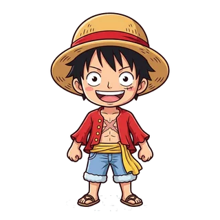 Luffy Chibi Front
